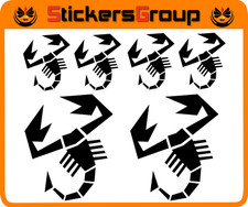 ADESIVI KIT SCORPIONE ABARTH