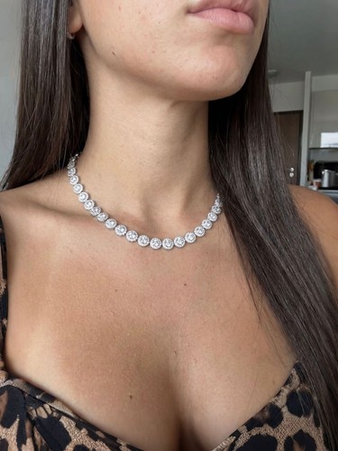 Swarovski angelic 38cm collana - 38cm,