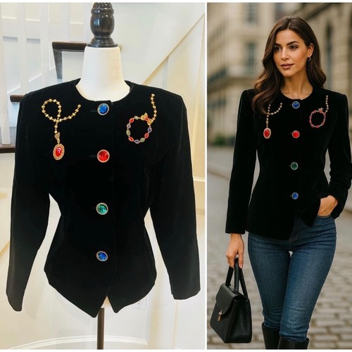 Giacca vintage anni leslie - giacca,