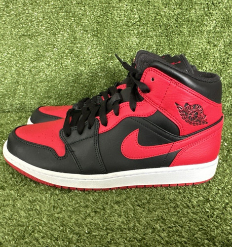 Air jordan 1 mid - 🔴⚫,
