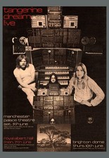 POSTER TANGERINE DREAM LIVE