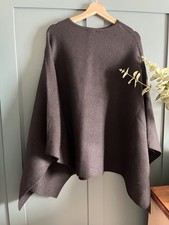 Poncho Zara taglia unica nero