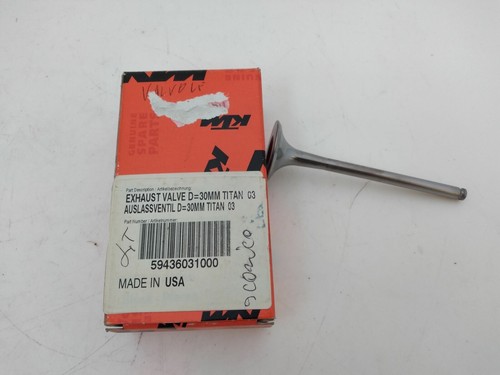 Ktm valvola scarico titanio - valvola,
