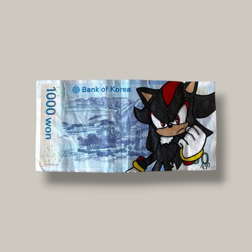 Billet 1000 won - corée, custom
