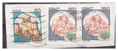 Castelli 350 lire falso - castelli,