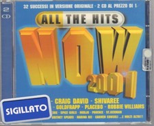 32 SUCCESSI IN VERSIONE ORIGINALE ALL THE HITS NOW  2001 " 2 CD SIGILLAT0