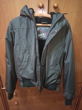 Giubbotto vintage anni 2000 stile Frav colore grigioverde