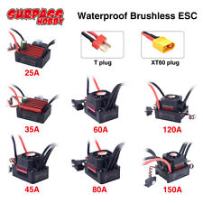 SURPASSHOBBY ESC 150A 80A 120A 25A 35A 45A 60A per motore auto 1/8 1/10 1/12 RC