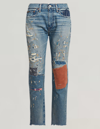 Jeans denim patchwork - , 1/1
