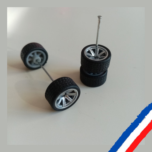 Jeu roues incurvées - roues,