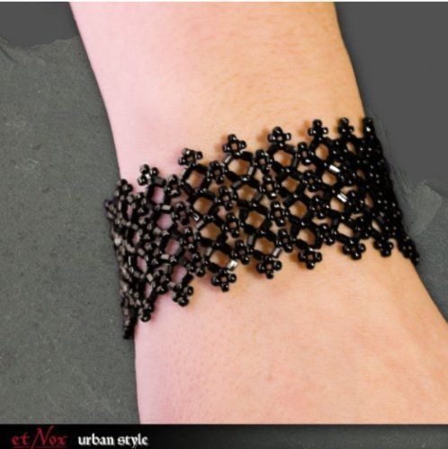 Echt etnox bracciale nero - nero, di