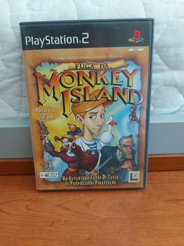 Ps2 fuga monkey island - fuga, da