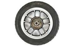 HONDA VT 500 CUSTOM 1985 1988 cerchio posteriore con pneumatico originale