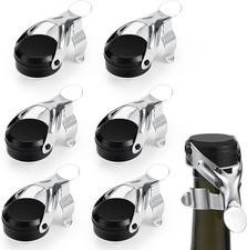 6 Tappi per Bottiglie Vino