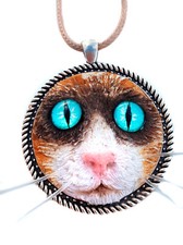 Ciondolo gatto siamese