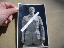 FASCISMO-FOTOGRAFIA ORIGINALE BOLOGNA 1939 BUSTO MEDAGLIA ORO ZAMBRINI-IMOLA