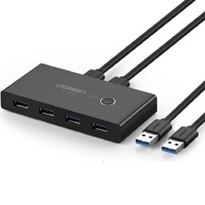 UGREEN 4 Porte USB 3.0 KVM