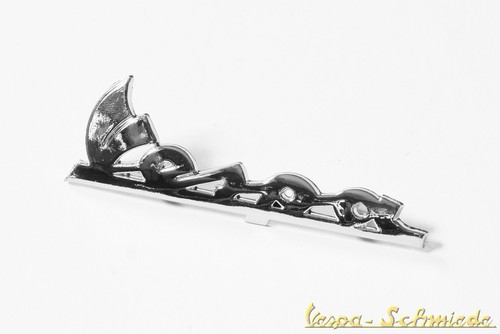Scritta vespa cromata - "vespa", /