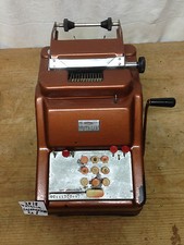 2838 ANTICA CALCOLATRICE A MANOVELLA LAGOMARSINO TOTALIA D'EPOCA