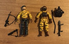 Gi Joe Brazil Marujo & Air Puro - Naufragio Tiger Force e ermetico HTF raro