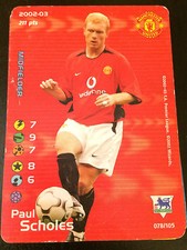Football Champions -Paul Scholes - Manchester UTD - 2002-03 -