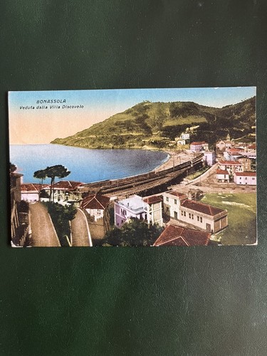 Cartolina bonassola veduta - bonassola,