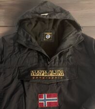 Napapijri Rainforest In ottime condizioni Nero Tg M foderato in pile AK87