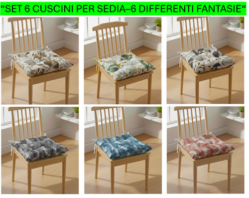 Set cuscini per - 6,