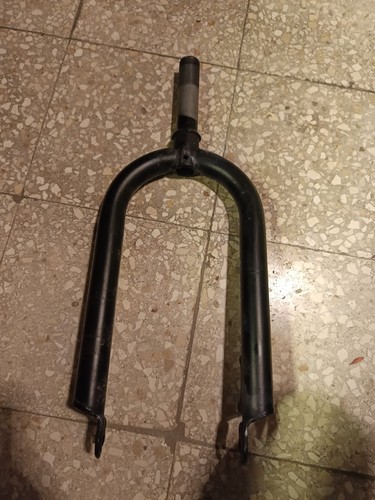 Forcella bici rigida nera