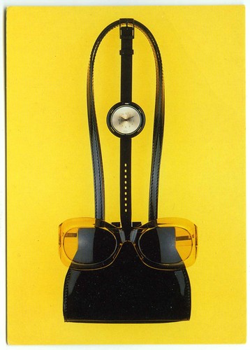 Advertising postcard swatch - postcard,