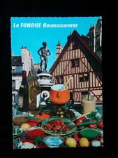CPSM CPM RECETTE DE LA FONDUE BOURGUIGNONNE 