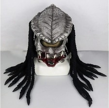 ? Predator 3D Latex Mask – Maschera Realistica Alieno Horror Cosplay Halloween
