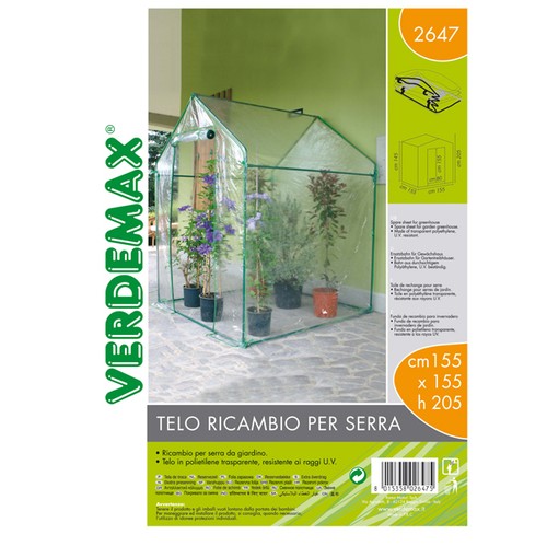 Telo ricambio per serra a - telo,