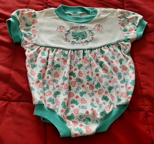 Pagliaccetto turchese vintage