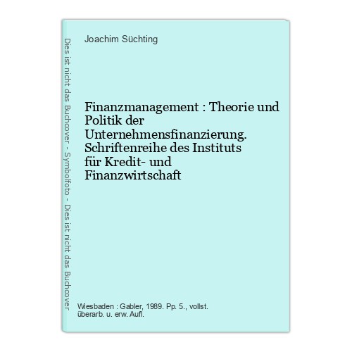 Finanzmanagement theorie und - finanzmanagement,