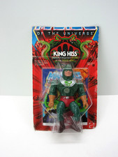MOTU, Vintage, King Hiss, Masters of the Universe, MOC, Sigillato, Personaggio, He-Man