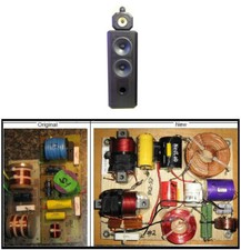 Altoparlanti a matrice B&W 802 -S3 - servizio di aggiornamento crossover - crossover NUOVI (CIASCUNO)