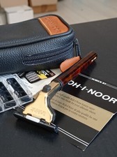 Vintage rasoio di lusso KOH I NOOR testina Schick pari al nuovo custodia viaggio