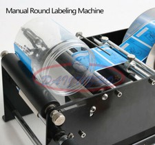 Etichettatrice manuale rotonda