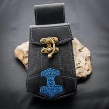 Borsa In Pelle Thors Hammer