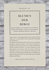 1954 autunno fiori montagne