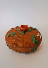 ♥ SCATOLA CENTROTAVOLA IN CERAMICA VINTAGE ZACCAGNINI ANNI 60 PORTA BON BON