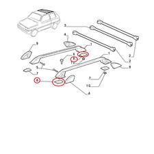 STAFFA FISSAGGIO BARRA