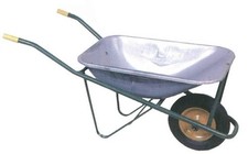 carriola edilizia vasca zincata LT. 80