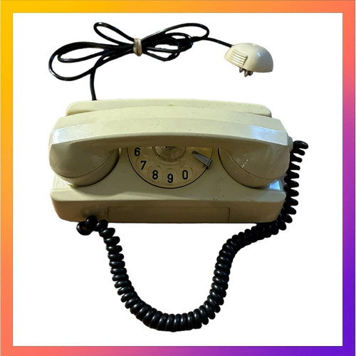 Telefono fisso vintage - vintage, a