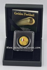 Moneta d'oro Italia calcio