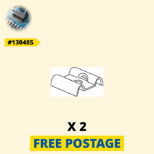 2 x 130485 IKEA Clear Plastic