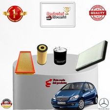 KIT TAGLIANDO 4 FILTRI MERCEDES CLASSE A 160 CDI W169 60KW 82CV  DAL 2006 ->2008