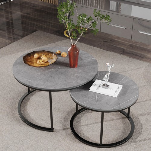 Set tavolini tondi tavolino - set, 2