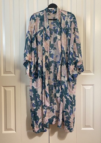 Kimono spolverino abito aperto